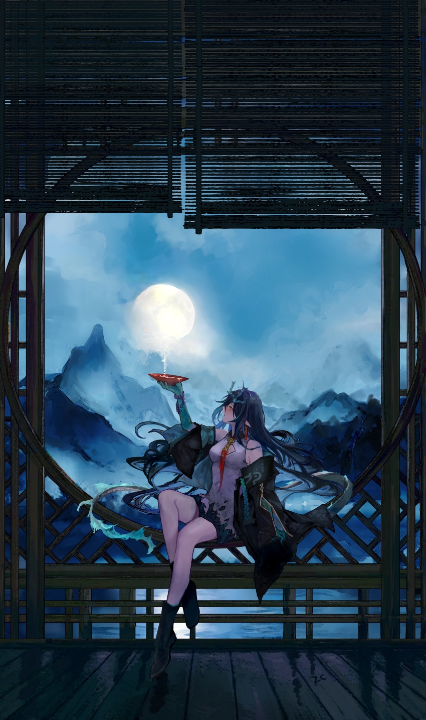 Dusk (Arknights) Rule 34 Image