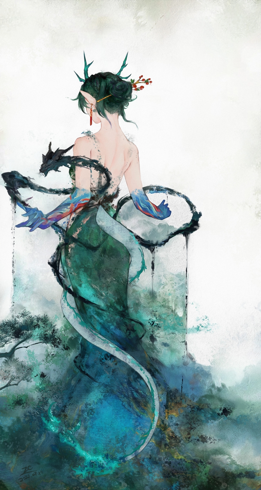 Dusk (Arknights) Rule 34 Image