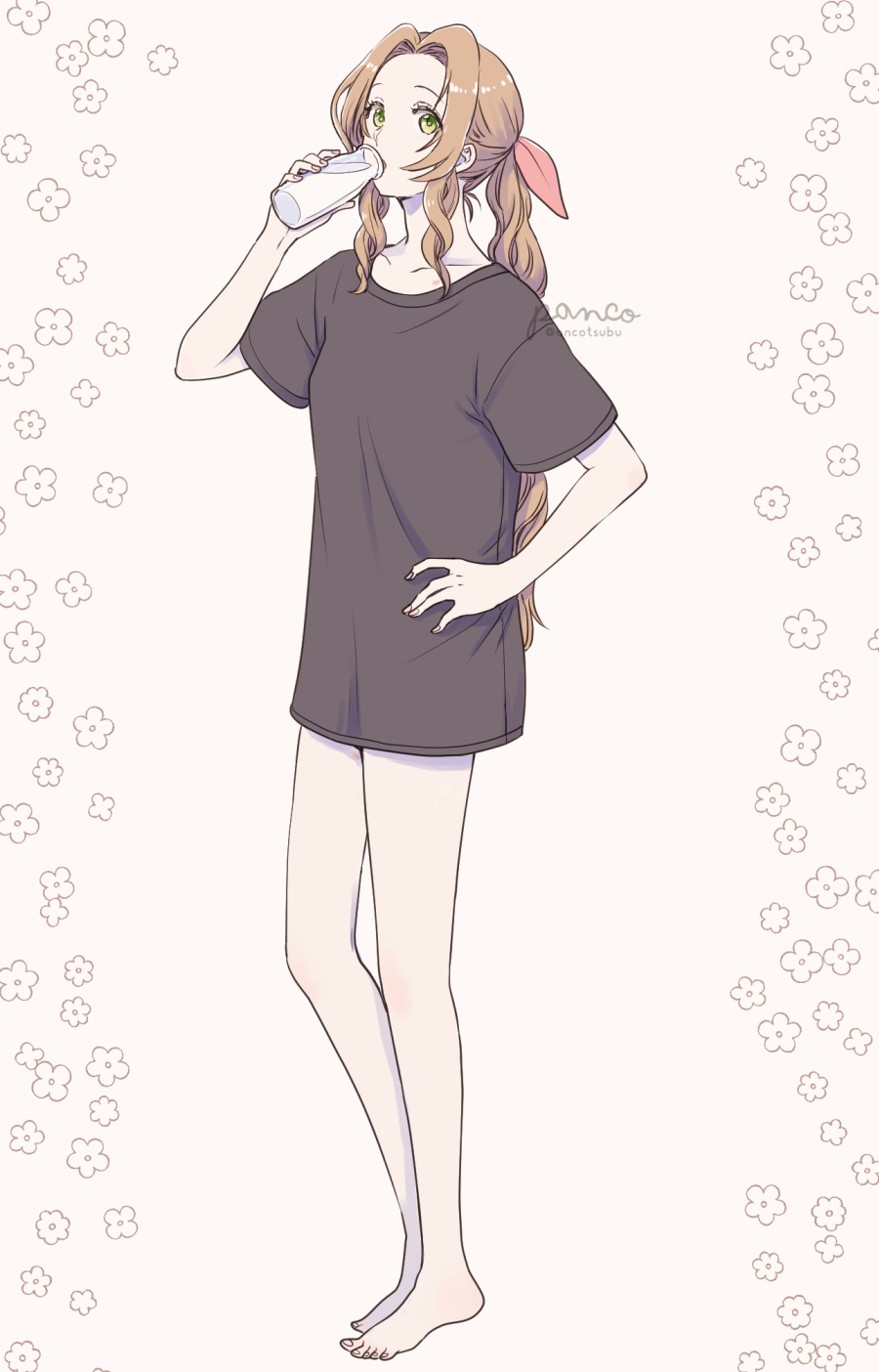 Aerith Gainsborough (Final Fantasy) Rule 34 Image