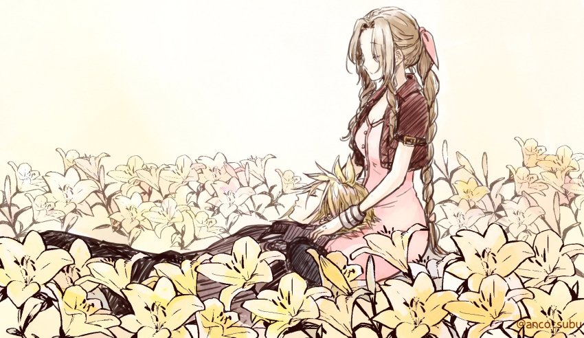 Aerith Gainsborough (Final Fantasy) Rule 34 Image