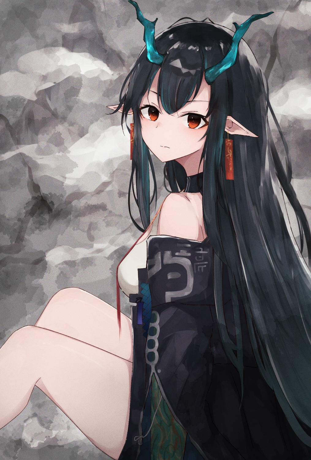 Dusk (Arknights) Rule 34 Image