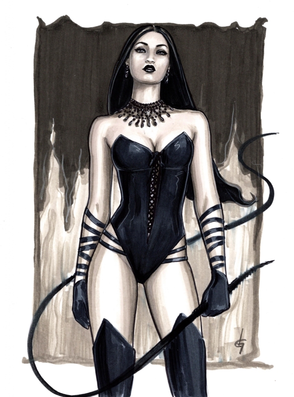 Black Queen (Hellfire Club) Rule 34 Image