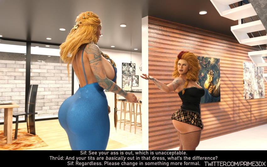 Sif (God Of War) Rule 34 Image
