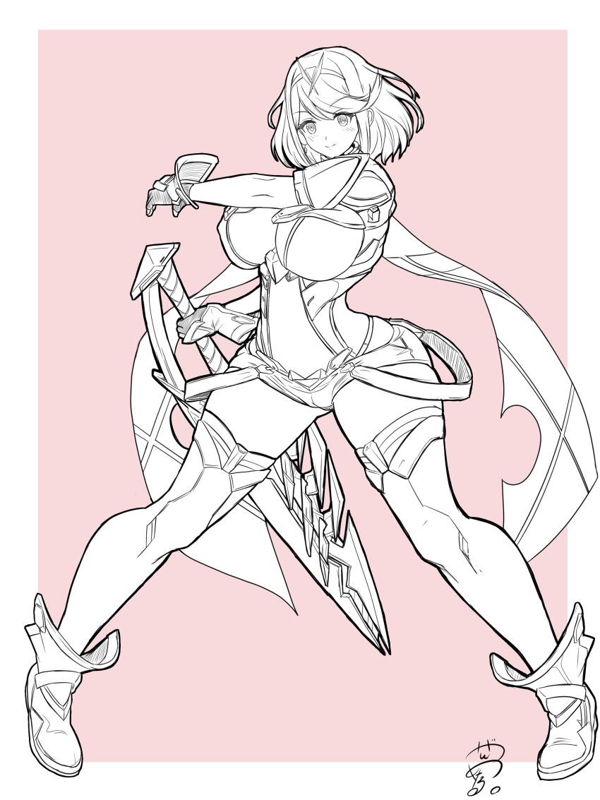Pyra (Xenoblade) Rule 34 Image