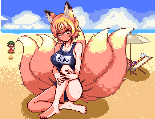 Chen (Touhou) Rule 34 Image