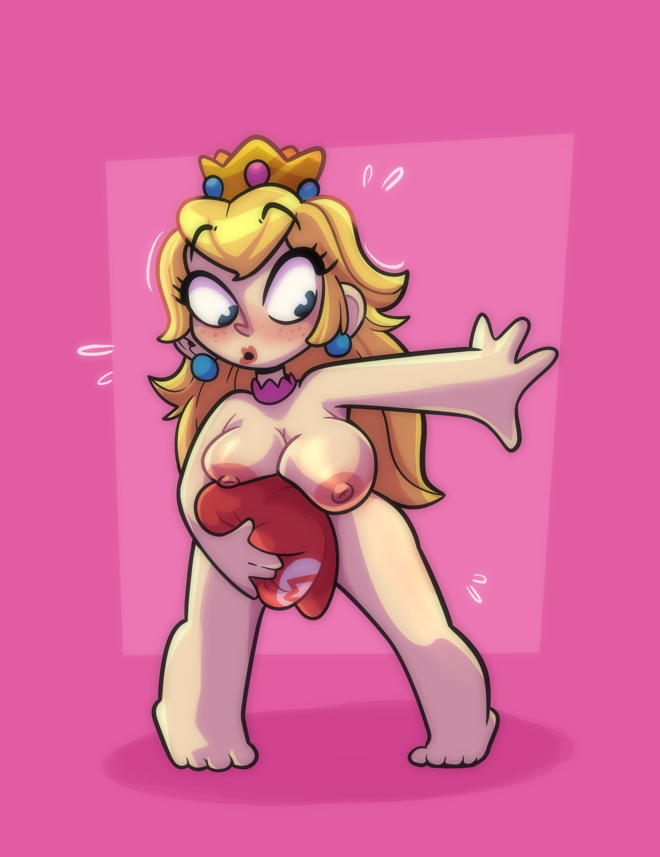 Princess Peach (Mario (Series)) Rule 34 Image