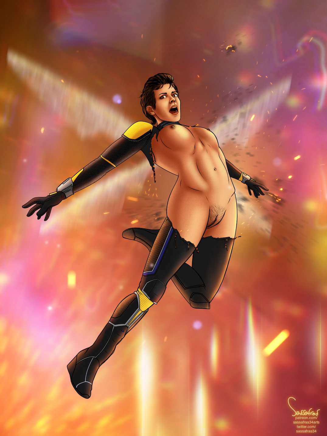 Evangeline Lilly (Ant-Man (Series)) Rule 34 Image