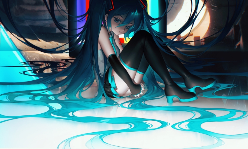 Hatsune Miku (Vocaloid) Rule 34 Image