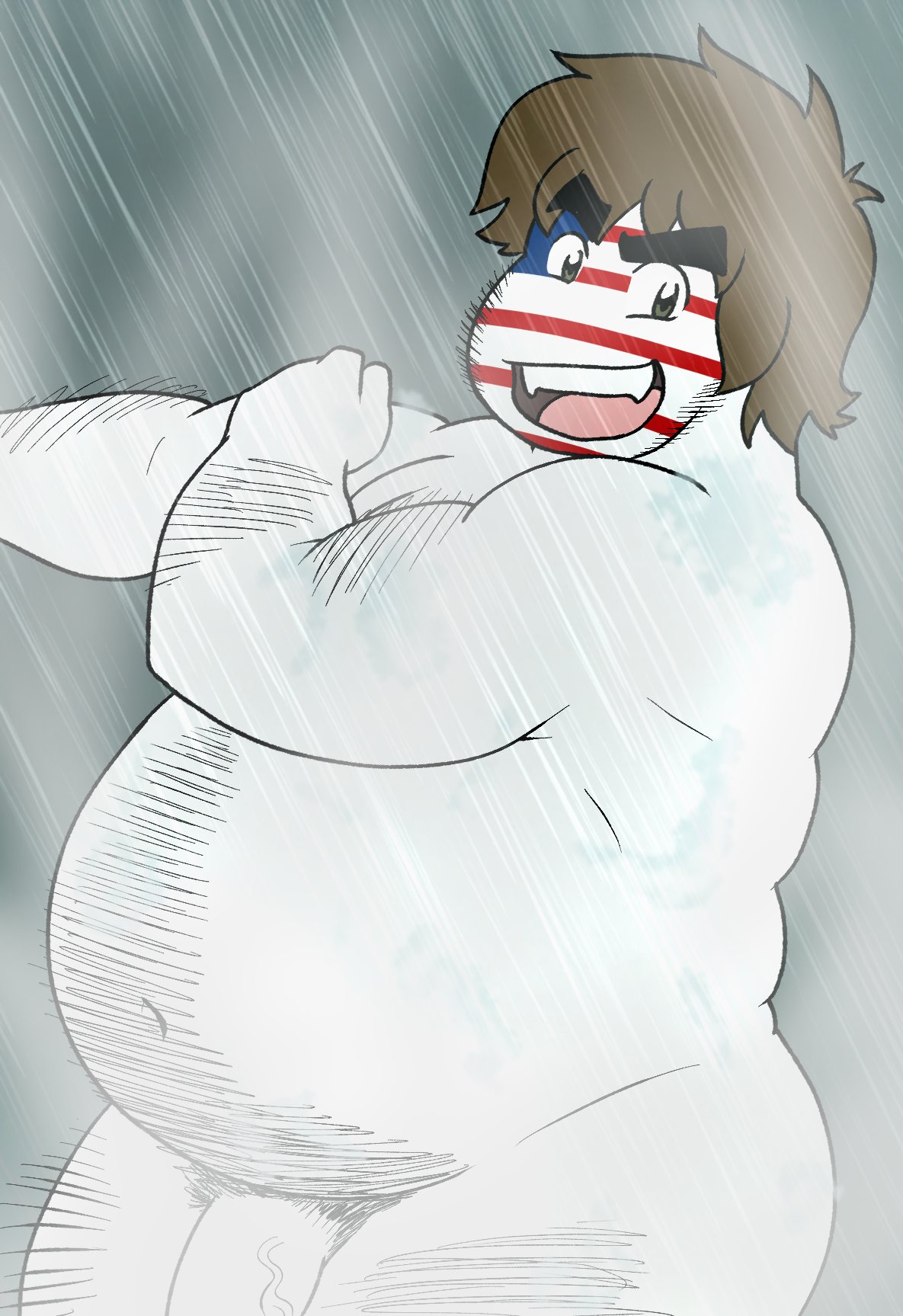 United States Of America (Countryhumans) Rule 34 Image