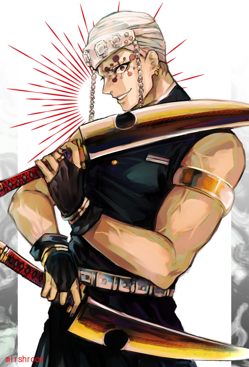 Uzui Tengen (Kimetsu No Yaiba) Rule 34 Image