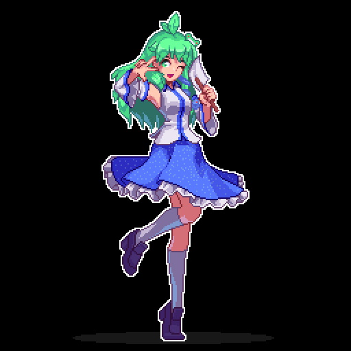 Kochiya Sanae (Touhou) Rule 34 Image