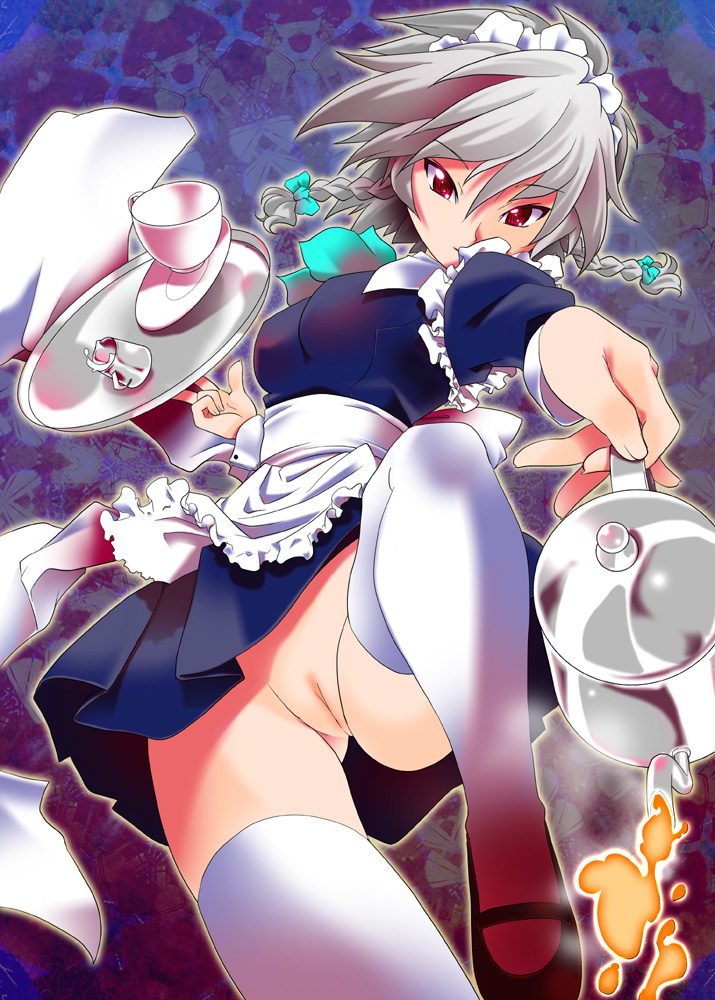 Sakuya Izayoi (Team Shanghai Alice) Rule 34 Image