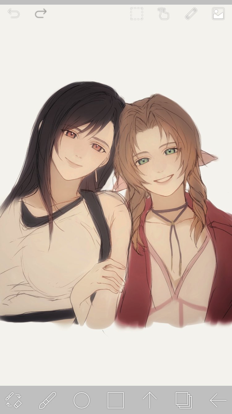 Aerith Gainsborough (Final Fantasy) Rule 34 Image
