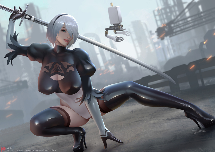 2b (Nier:Automata) Rule 34 Image