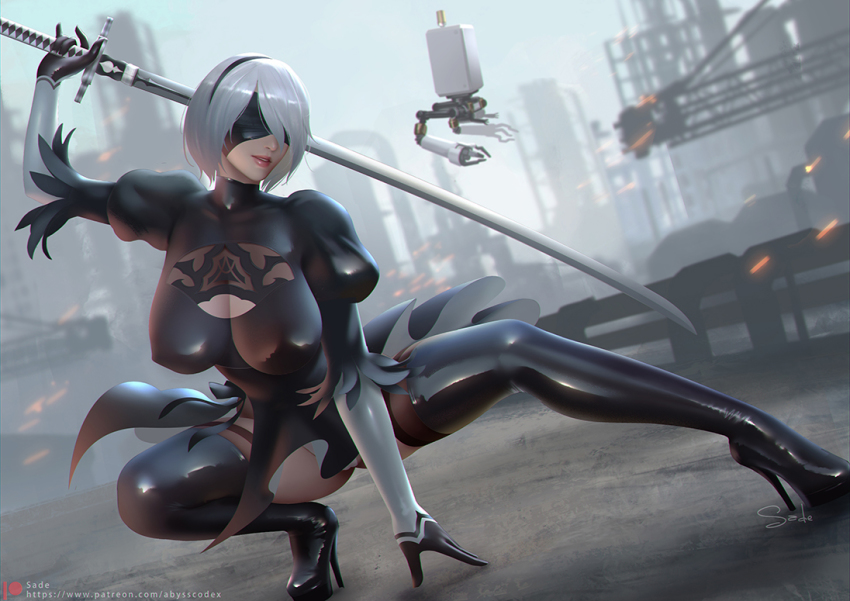 2b (Nier:Automata) Rule 34 Image