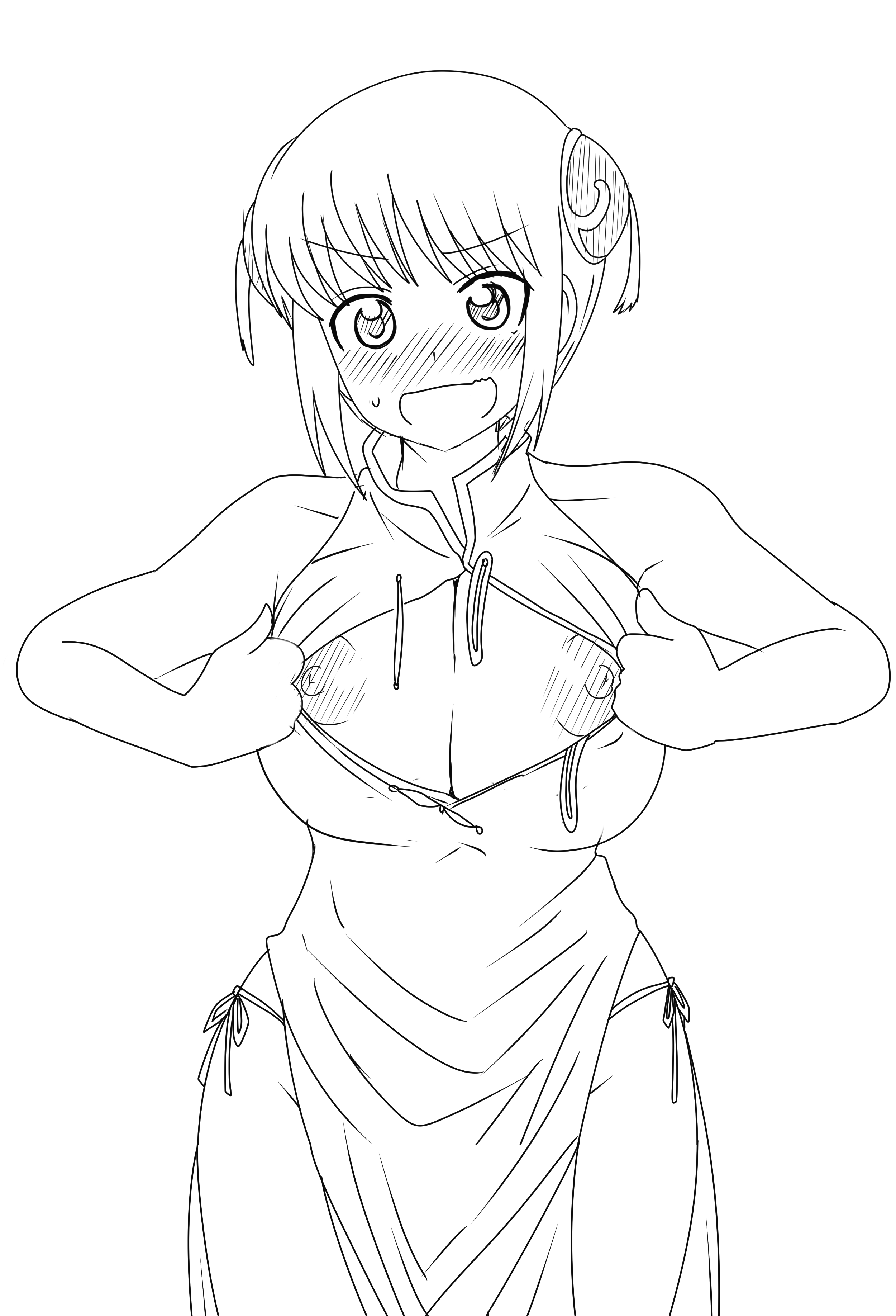 Kagura (Gintama) Rule 34 Image