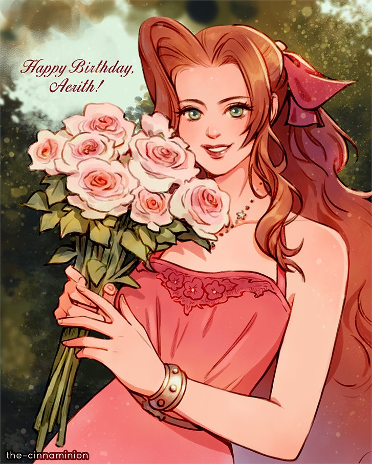 Aerith Gainsborough (Bangle (Animal Crossing)) Rule 34 Image