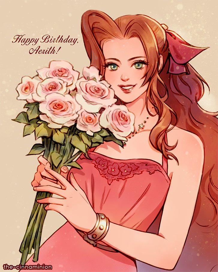 Aerith Gainsborough (Bangle (Animal Crossing)) Rule 34 Image