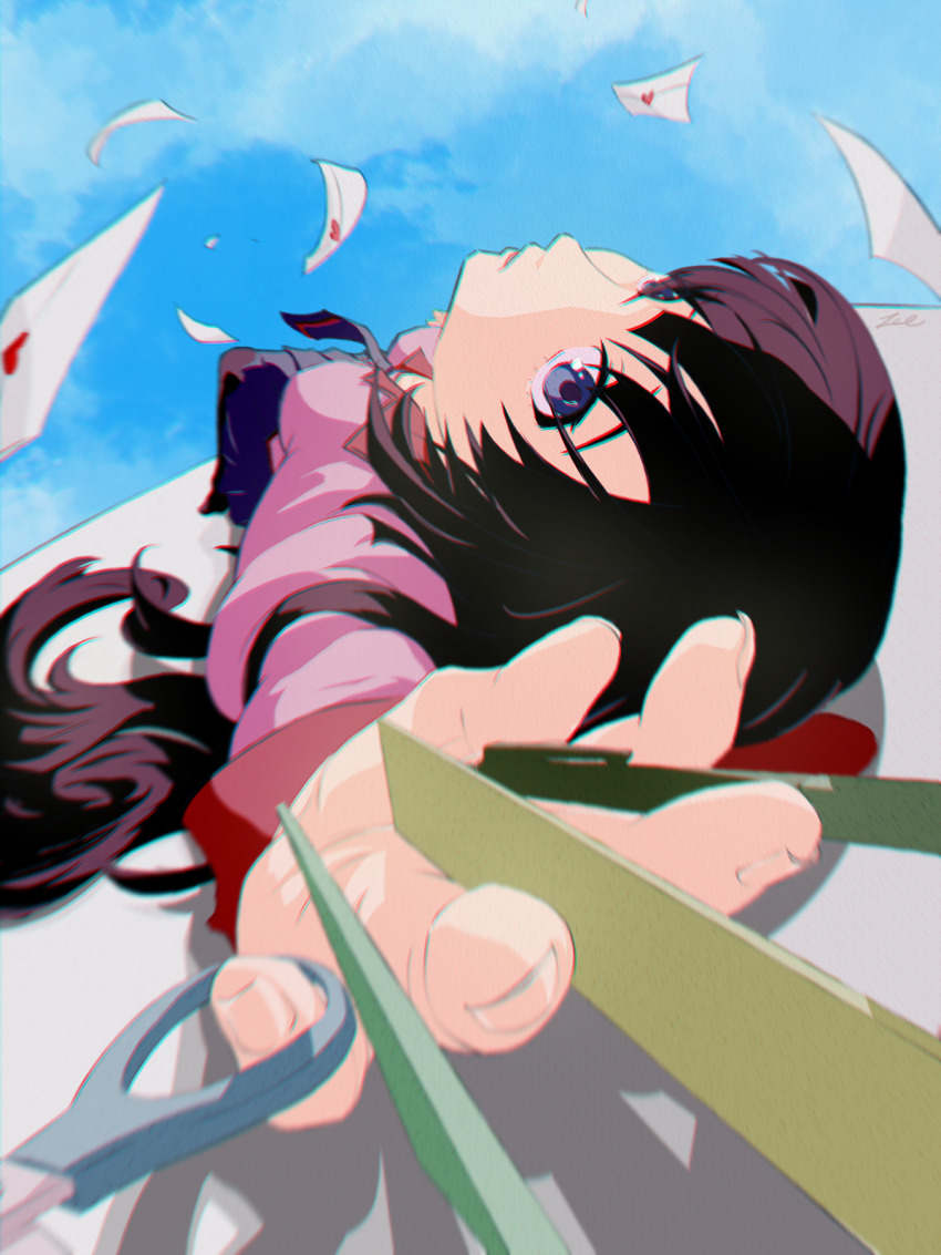 Senjougahara Hitagi (Bakemonogatari) Rule 34 Image