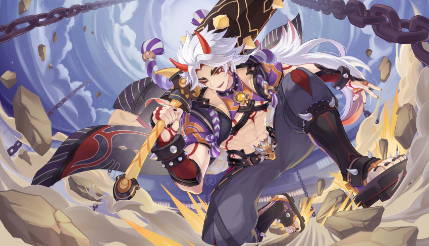 Arataki Itto (Genshin Impact) Rule 34 Image