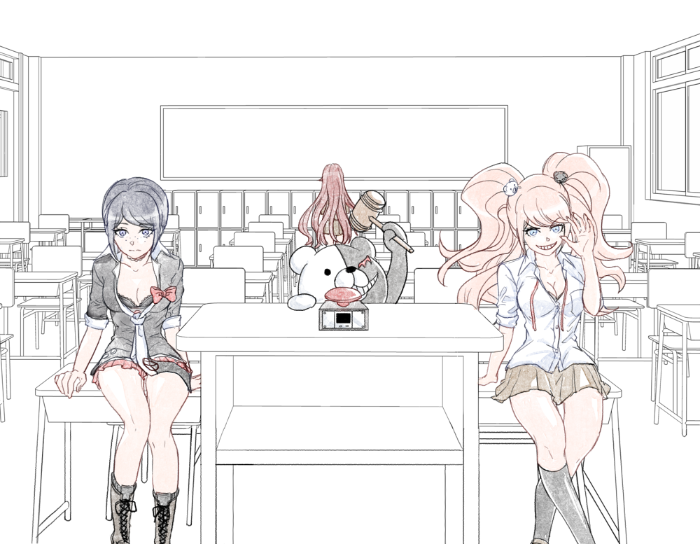 Enoshima Junko (Danganronpa) Rule 34 Image