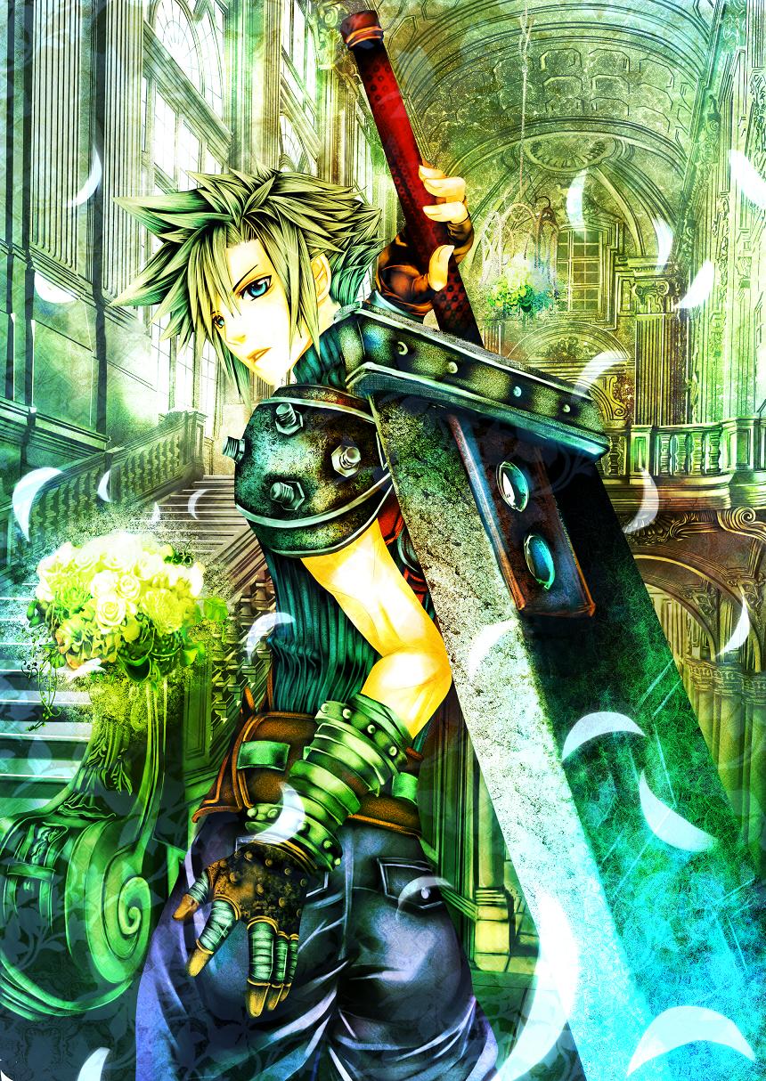 Cloud Strife (Dissidia Final Fantasy) Rule 34 Image