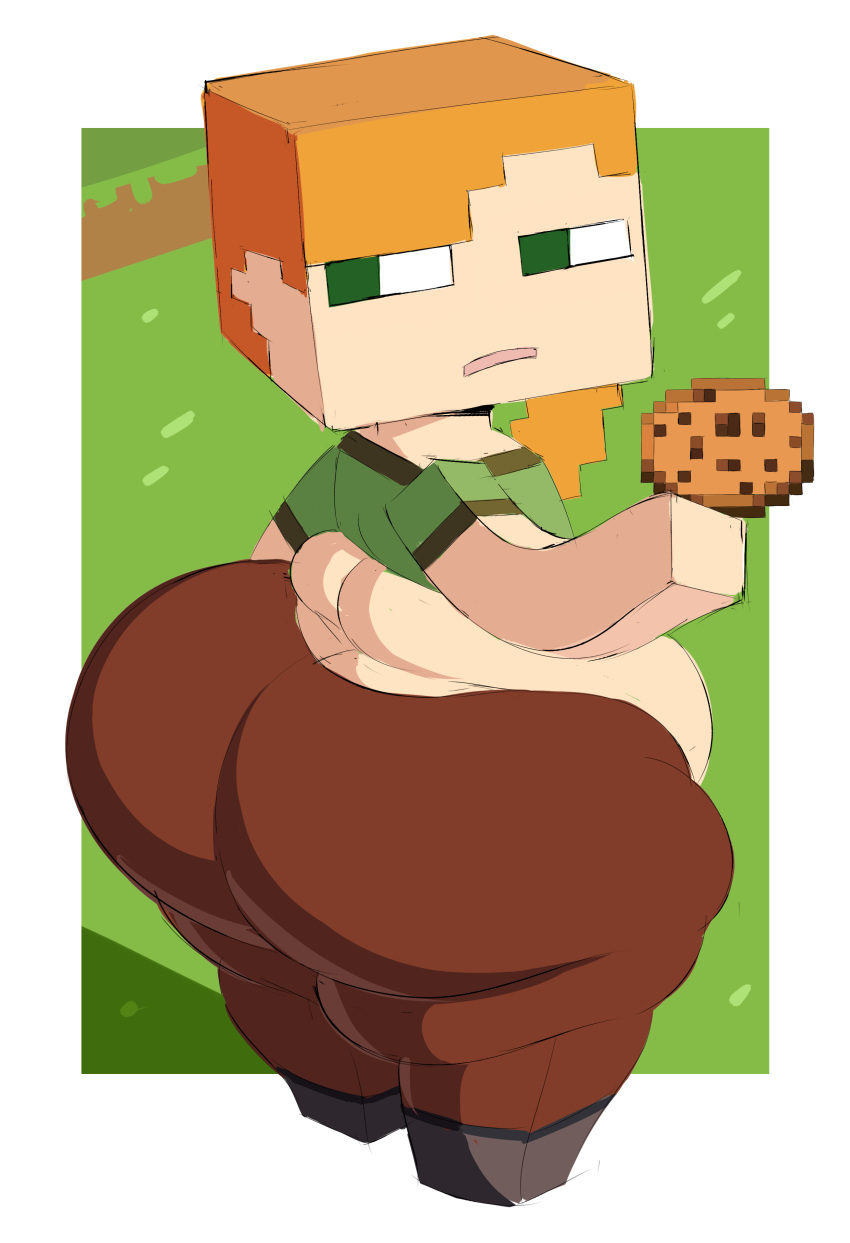 Alex (Minecraft) Rule 34 Image