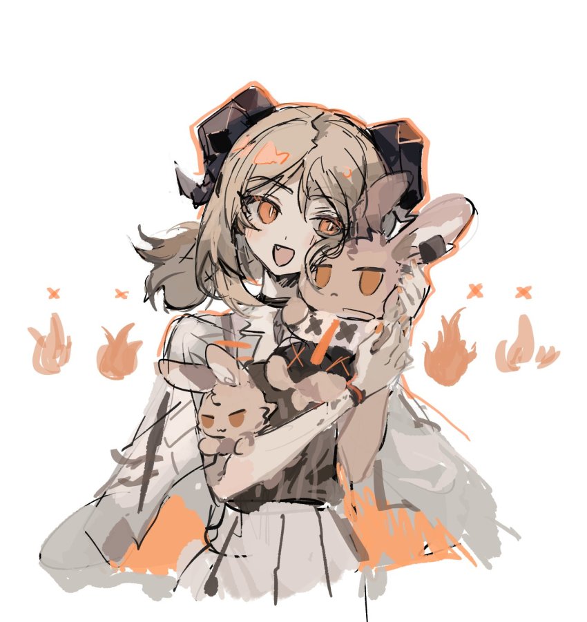 Ifrit (Arknights) Rule 34 Image