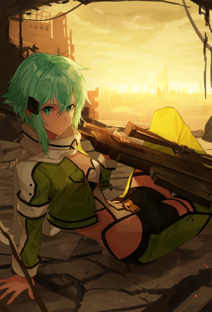 Sinon (Sword Art Online) Rule 34 Image