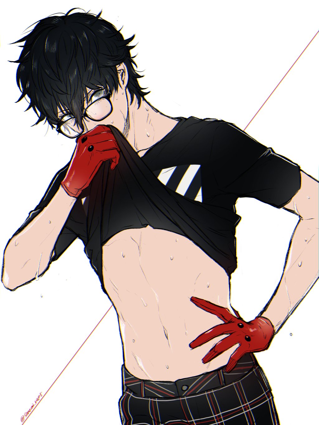 Amamiya Ren (Persona) Rule 34 Image