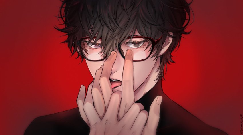 Amamiya Ren (Persona) Rule 34 Image