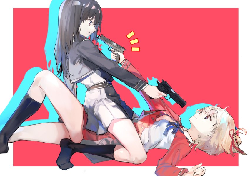 Inoue Takina (Lycoris Recoil) Rule 34 Image