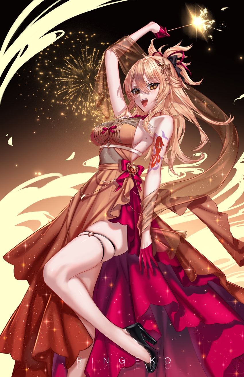 Yoimiya (Genshin Impact) Rule 34 Image
