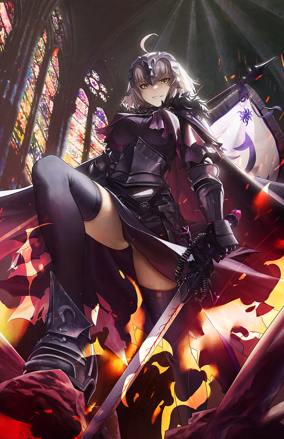 Jeanne D'Arc Alter (Avenger) (Fate) Rule 34 Image