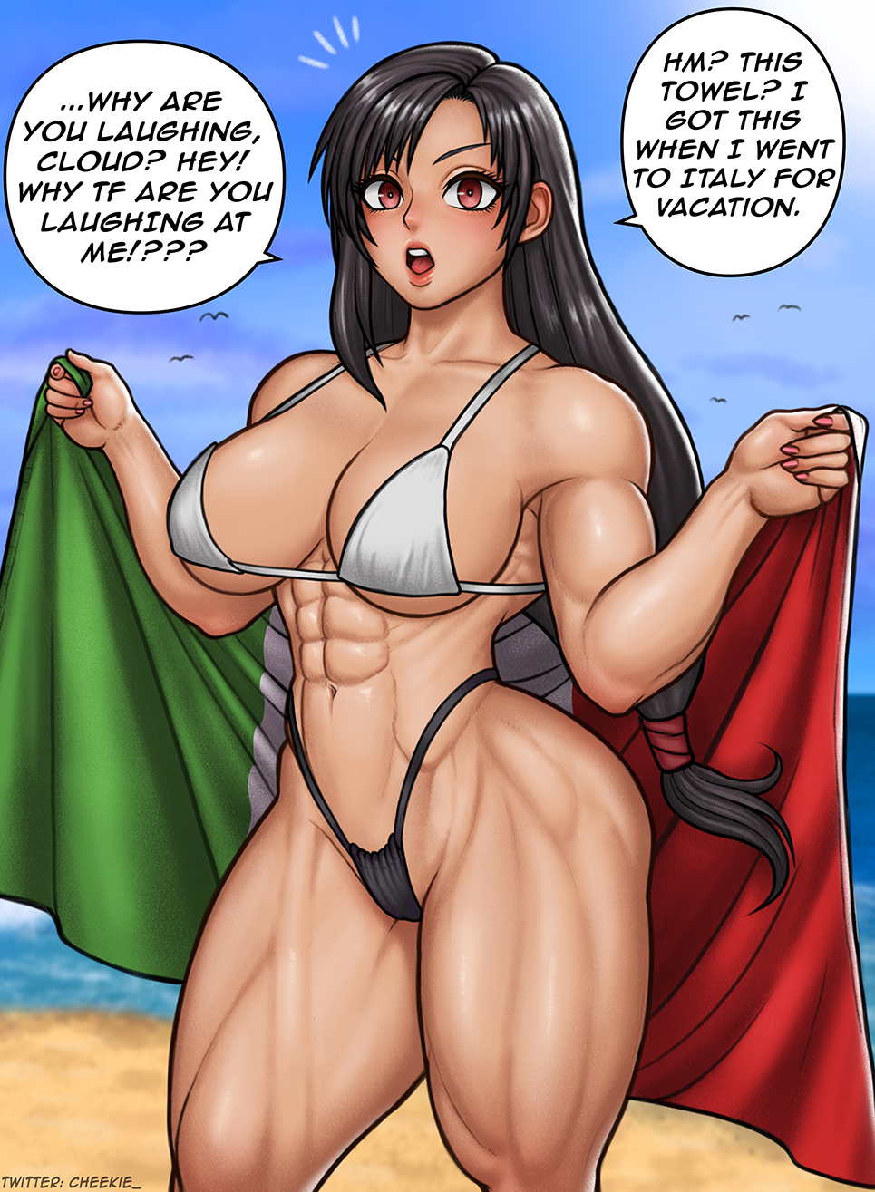 Tifa Lockhart (Final Fantasy) Rule 34 Image