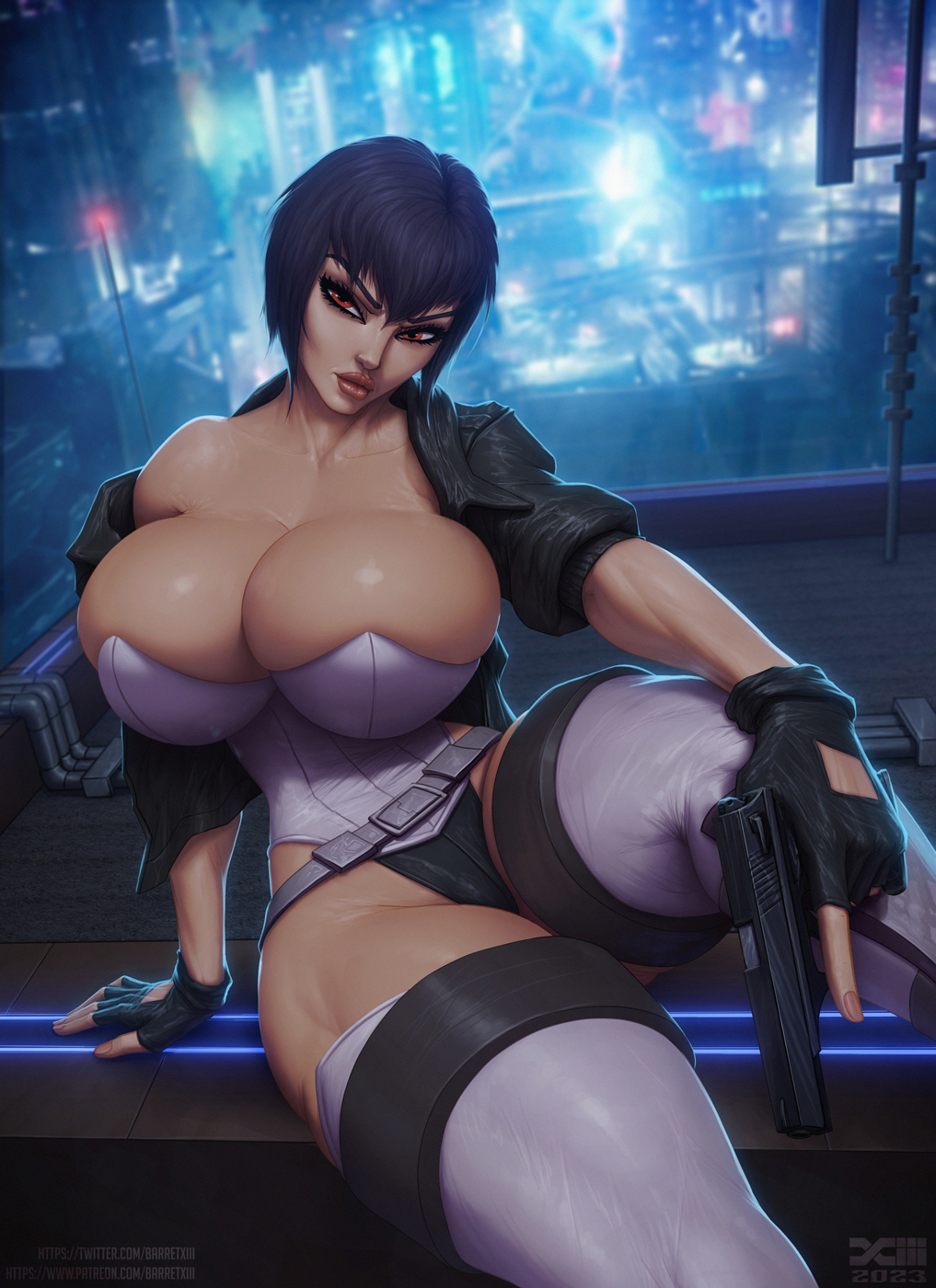 Kusanagi Motoko (Ghost In The Shell) Rule 34 Image