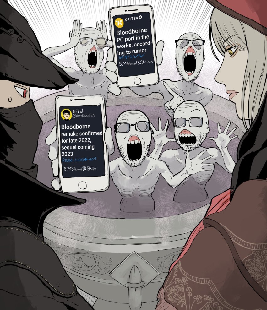 Hunter (Bloodborne) Rule 34 Image