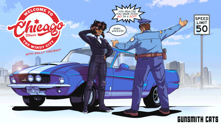 Rally Vincent (Gunsmith Cats) Rule 34 Image