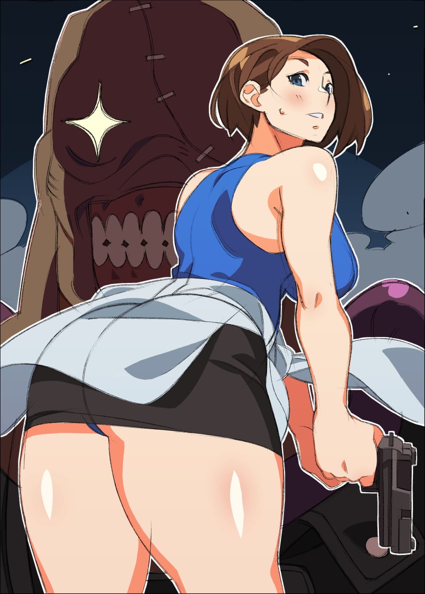 Jill Valentine (Capcom) Rule 34 Image