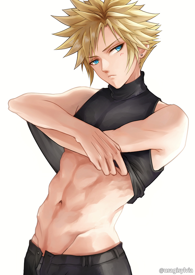 Cloud Strife (Final Fantasy) Rule 34 Image