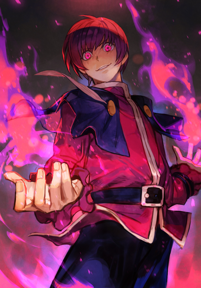 Orochi Chris (The King Of Fighters) Rule 34 Image
