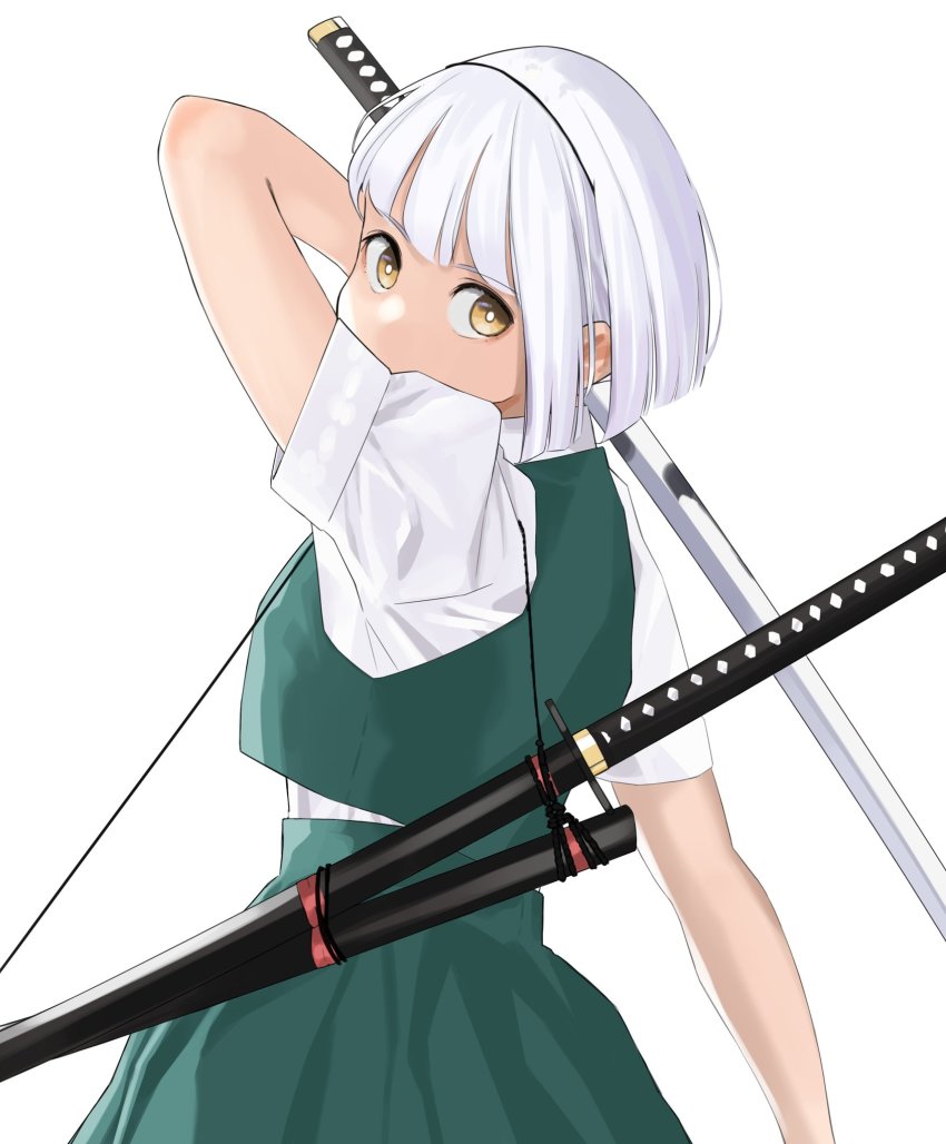 Konpaku Youmu (Touhou) Rule 34 Image