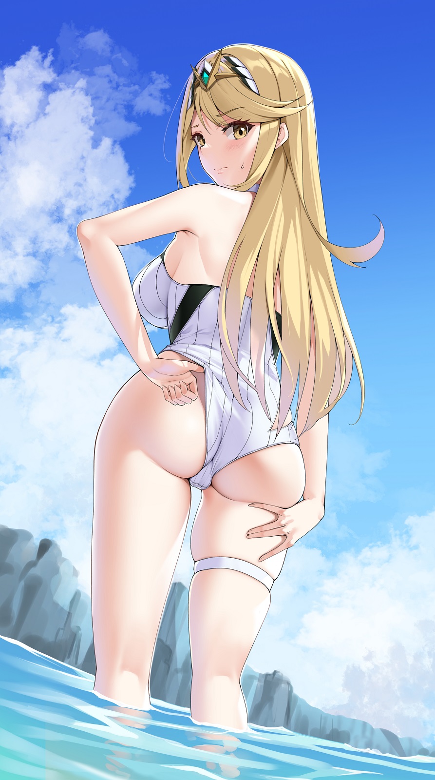 Mythra (Xenoblade (Series)) Rule 34 Image