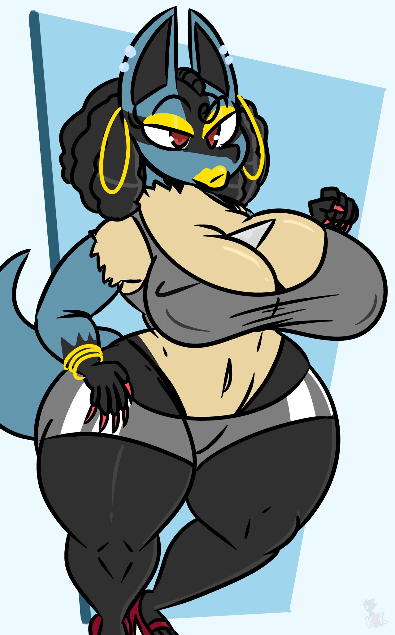 Lucario (Nintendo) Rule 34 Image