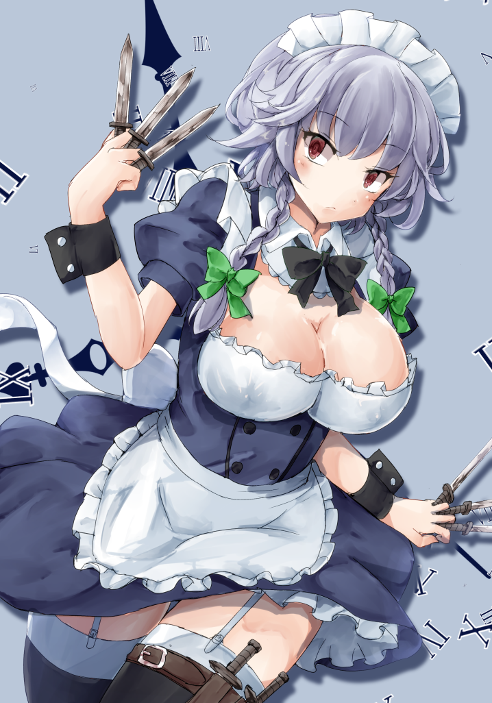 Izayoi Sakuya (Touhou) Rule 34 Image