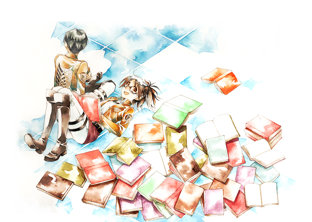 Hange Zoe (Levi (Shingeki No Kyojin)) Rule 34 Image