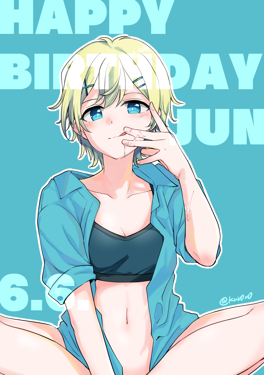 Character Request (Asumi-Chan Wa Rezu Fuuzoku Ni Kyoumi Ga Arimasu!) Rule 34 Image