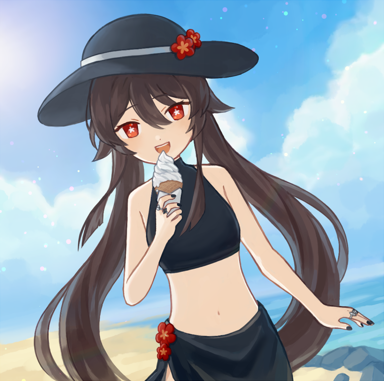 Hu Tao (Genshin Impact) Rule 34 Image