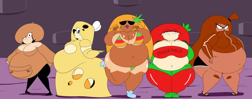 Cheese Toppin (Pizza Tower) Rule 34 Image