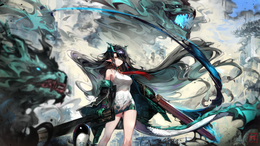 Dusk (Arknights) Rule 34 Image